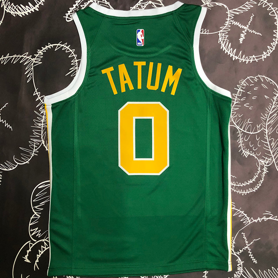 Celtics Retro Green Jersey - Tatum #0