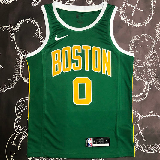 Celtics Retro Green Jersey - Tatum #0