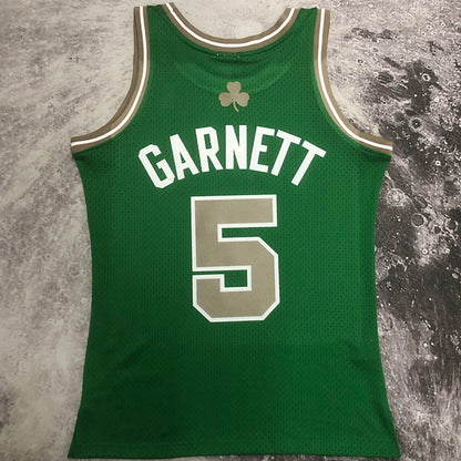 03/04 Celtics Retro Green Jersey - Garnett #5