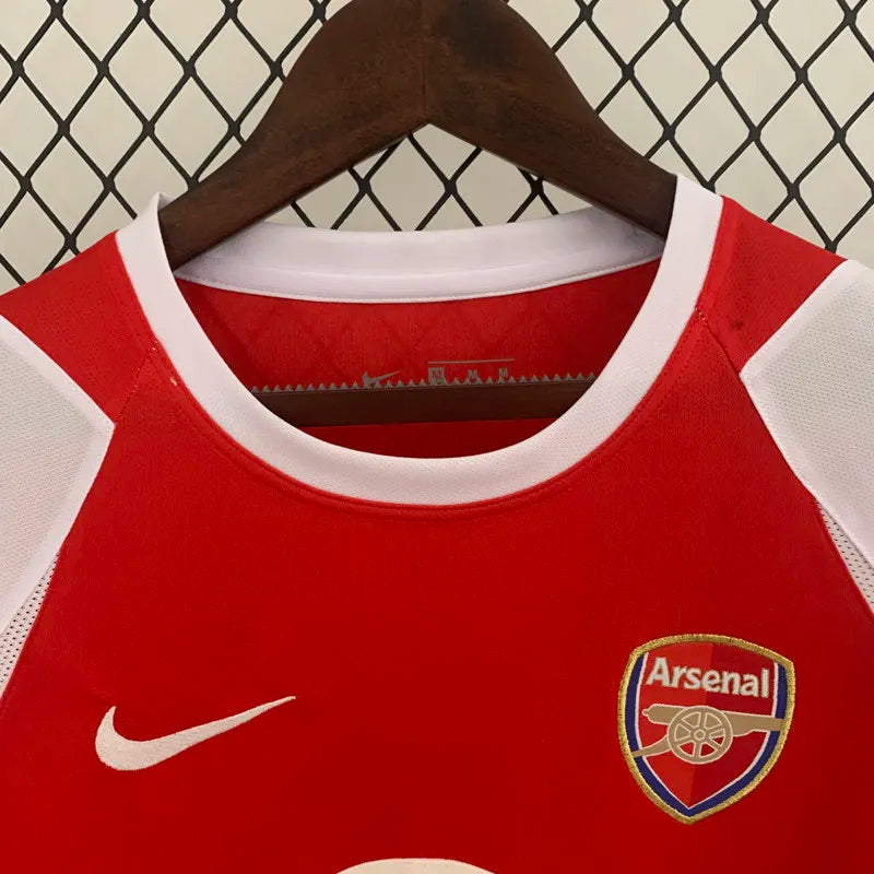 03/04 Arsenal Home Long Sleeve Retro Jersey