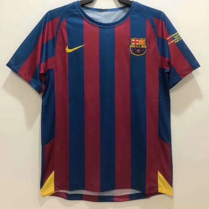 05/06 Barcelona Home UCL Retro Jersey