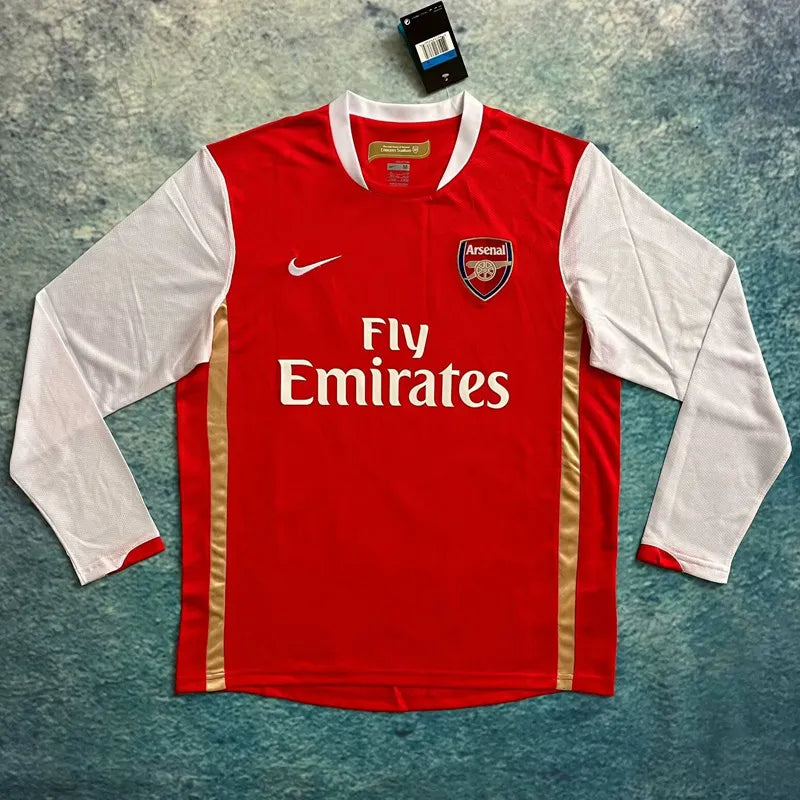 06/07 Arsenal Home Long Sleeve Retro Jersey