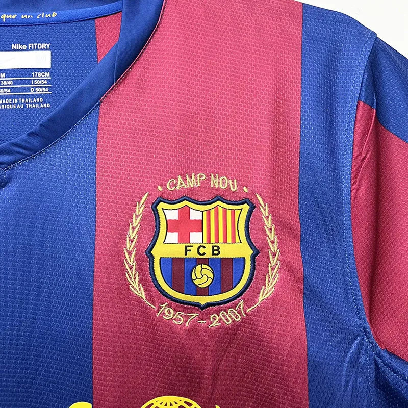 07/08 Barcelona Home Retro Jersey