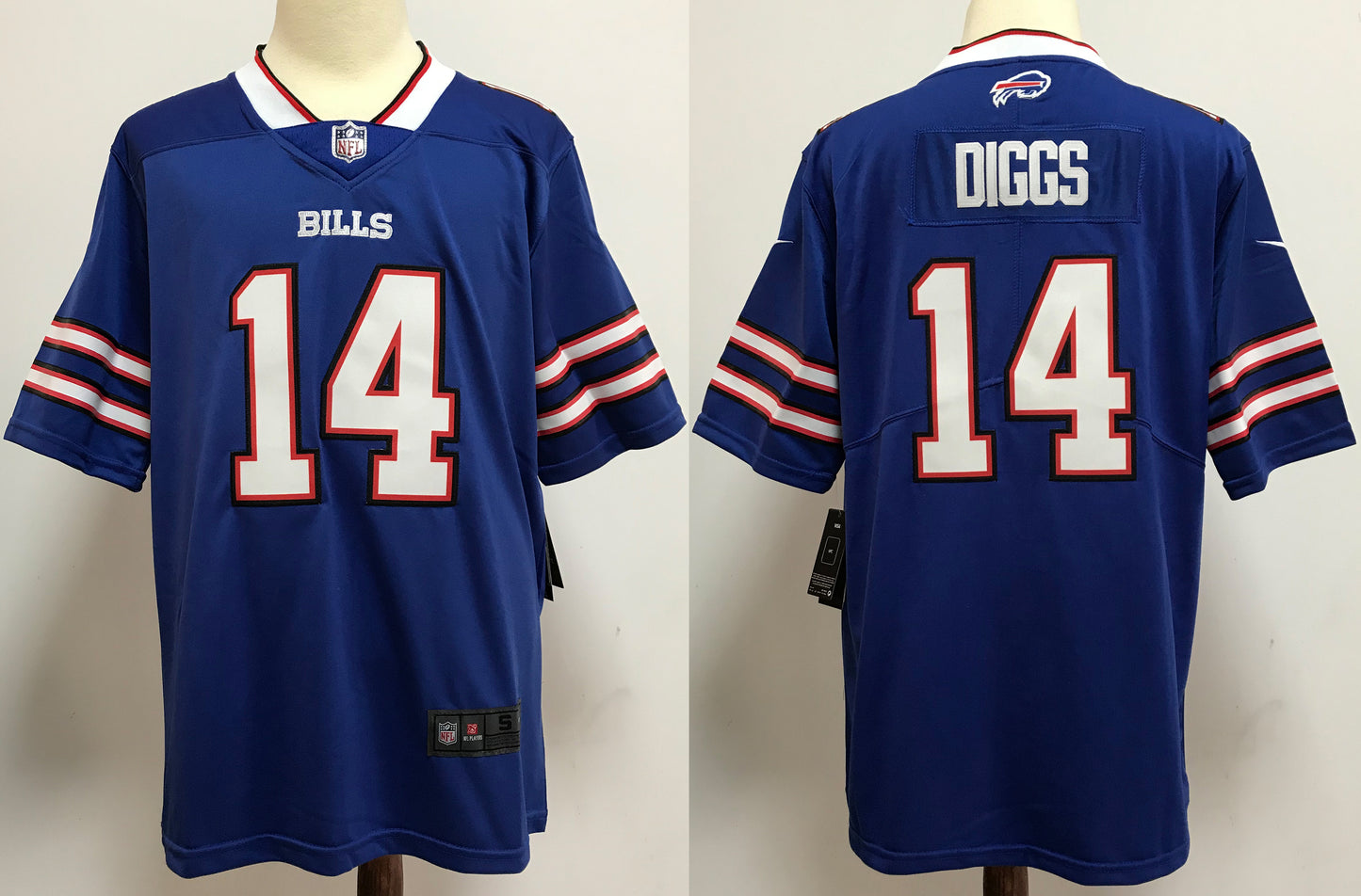 Buffalo Bills NFL Jersey - Coleman Jersey, Allen Jersey, Diggs Jersey