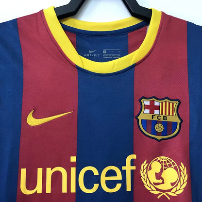 10/11 Barcelona Home Retro Jersey