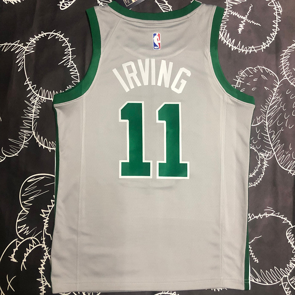 Celtics Gray Jersey - Irving #11