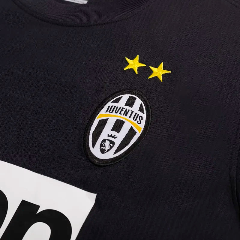 12/13 Juventus Black Away Retro Jersey