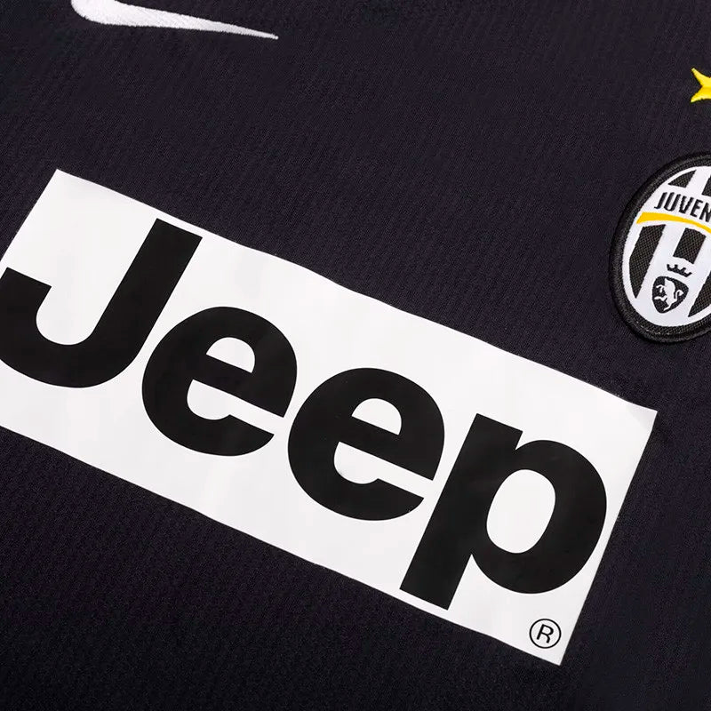 12/13 Juventus Black Away Retro Jersey