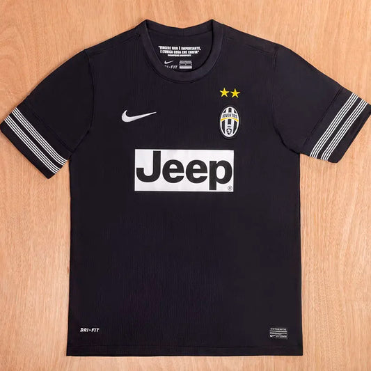 12/13 Juventus Black Away Retro Jersey