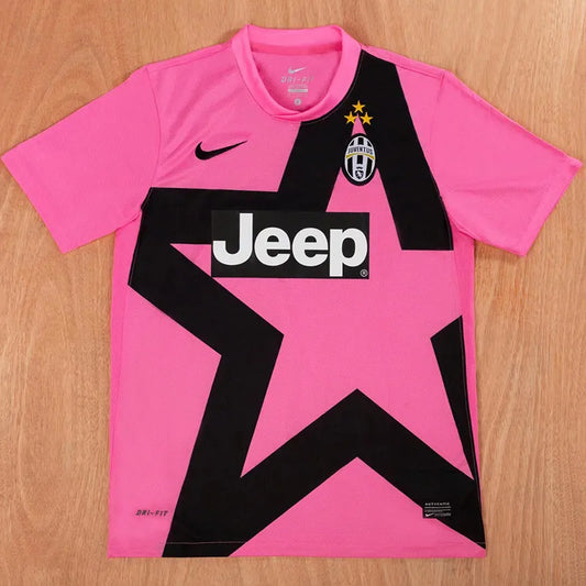 12/13 Juventus Pink Away Retro Jersey