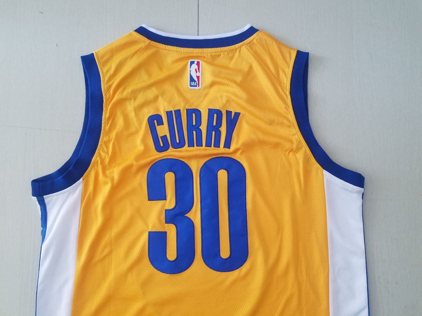 Golden State Warriors CURRY # 30 New Fan Yellow NBA Jerseys