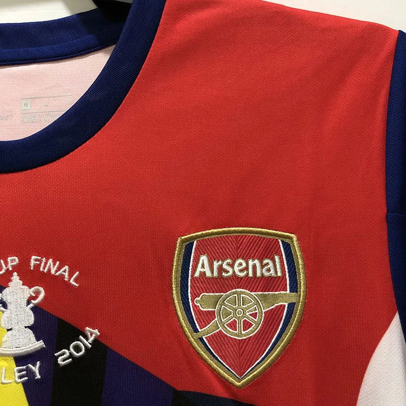 2014 Arsenal FA Cup Final Retro Jersey