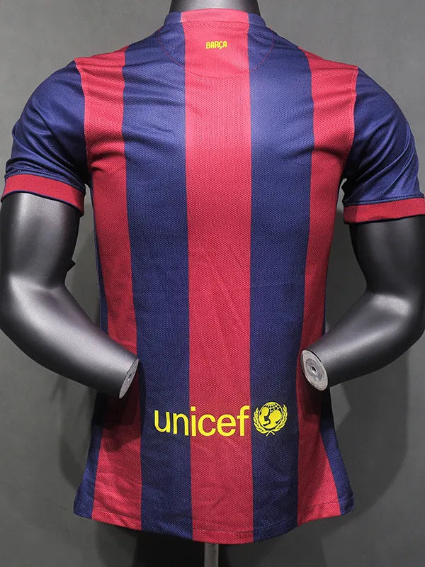 14/15 Barcelona Home Player Version Retro Jersey