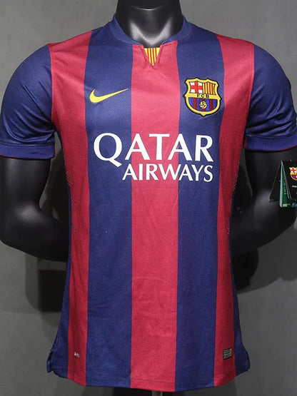 14/15 Barcelona Home Player Version Retro Jersey