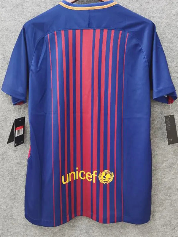 17/18 Barcelona Home Retro Jersey