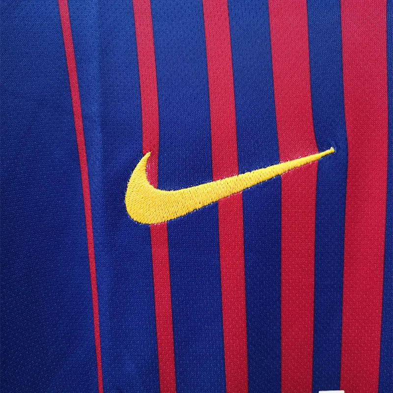 17/18 Barcelona Home Retro Jersey