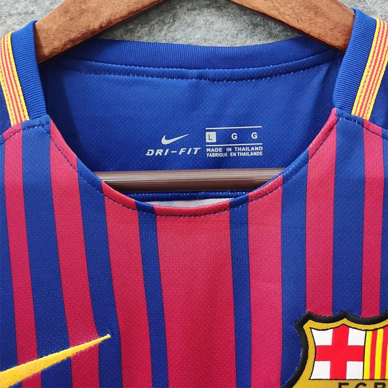 17/18 Barcelona Home Retro Jersey