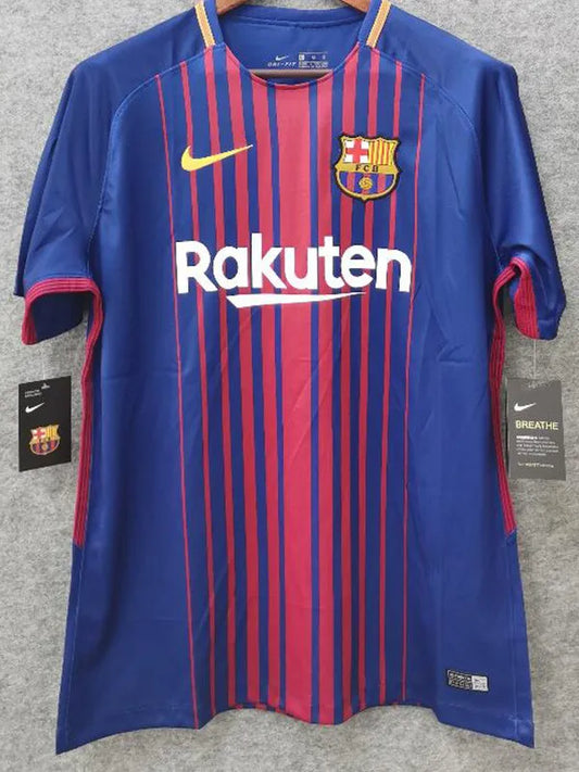 17/18 Barcelona Home Retro Jersey