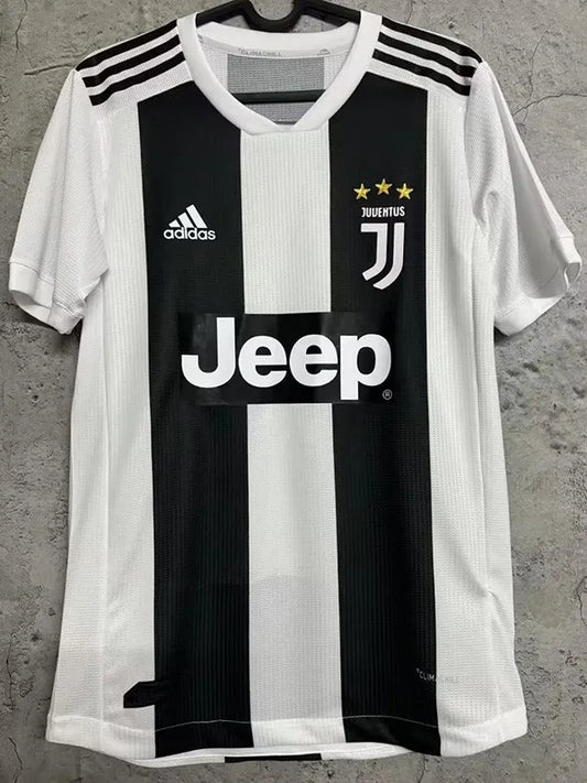 18/19 Juventus Home Player Version Retro Jersey