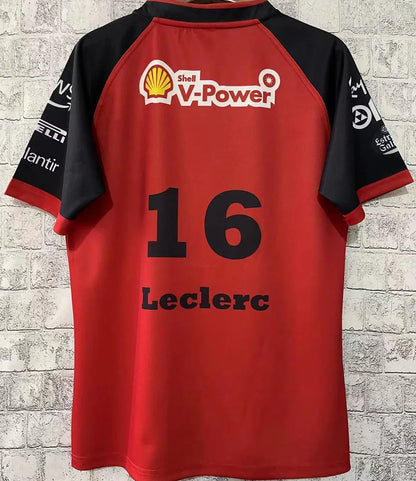 2022 Ferrari Red Team T-Shirt - Charles Leclerc #16