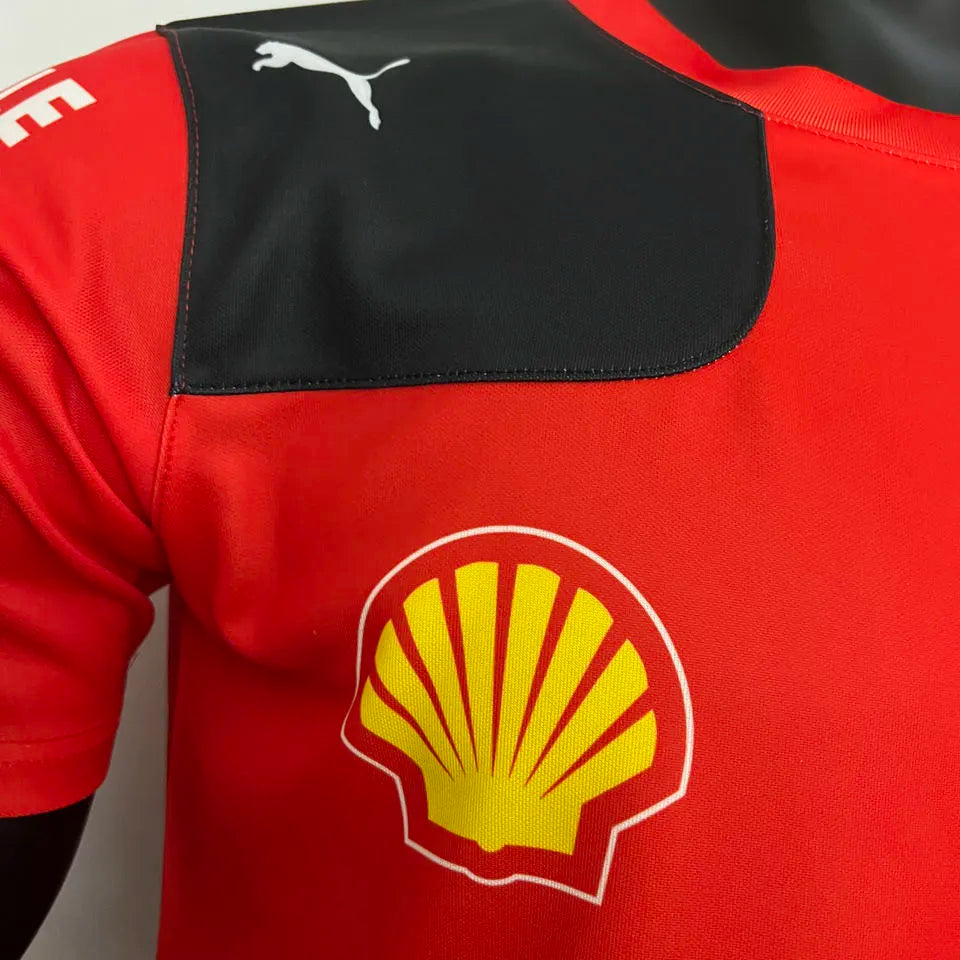 2023 Ferrari Red Team T-Shirt - Charles Leclerc #16