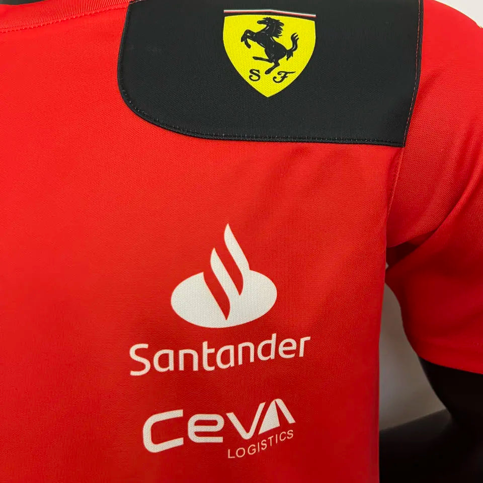 2023 Ferrari Red Team T-Shirt - Charles Leclerc #16