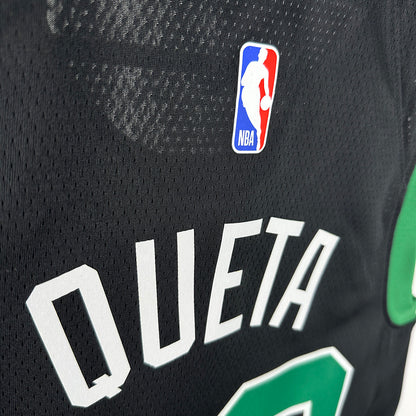 2025 Celtics Black Jersey - Queta #88