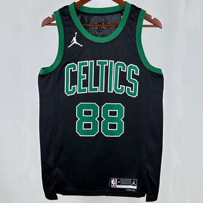 2025 Celtics Black Jersey - Queta #88