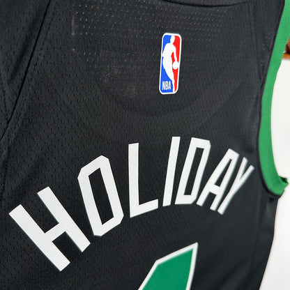 2025 Celtics Black Jersey - Holiday #4