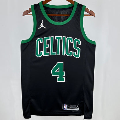 2025 Celtics Black Jersey - Holiday #4