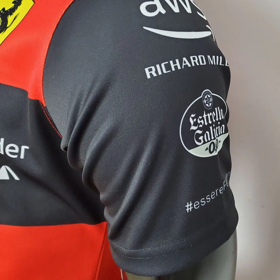 2022 Ferrari Red Team T-Shirt - Charles Leclerc #16