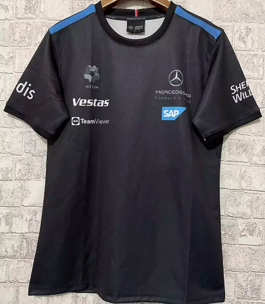 22/23 Mercedes Black Team T-Shirt