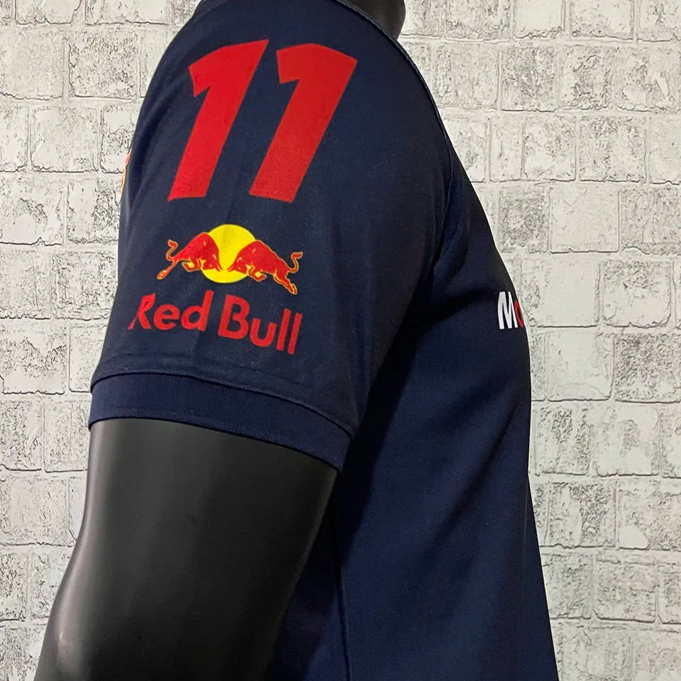 22/23 Red Bull Navy Team Polo T-Shirt