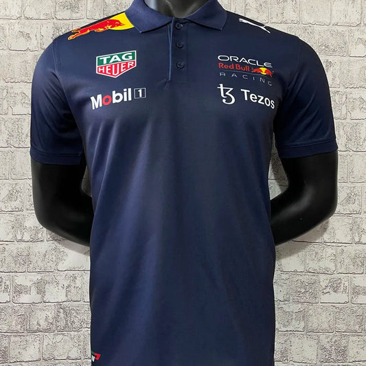 22/23 Red Bull Navy Team Polo T-Shirt