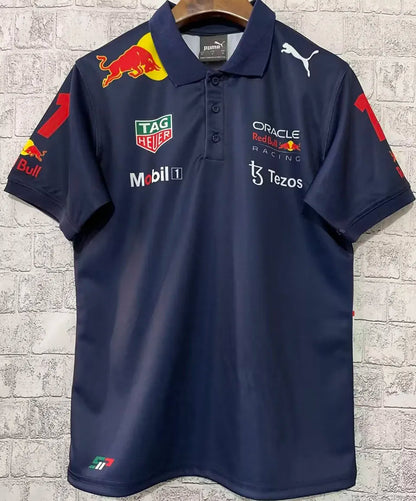 22/23 Red Bull Navy Team Polo T-Shirt