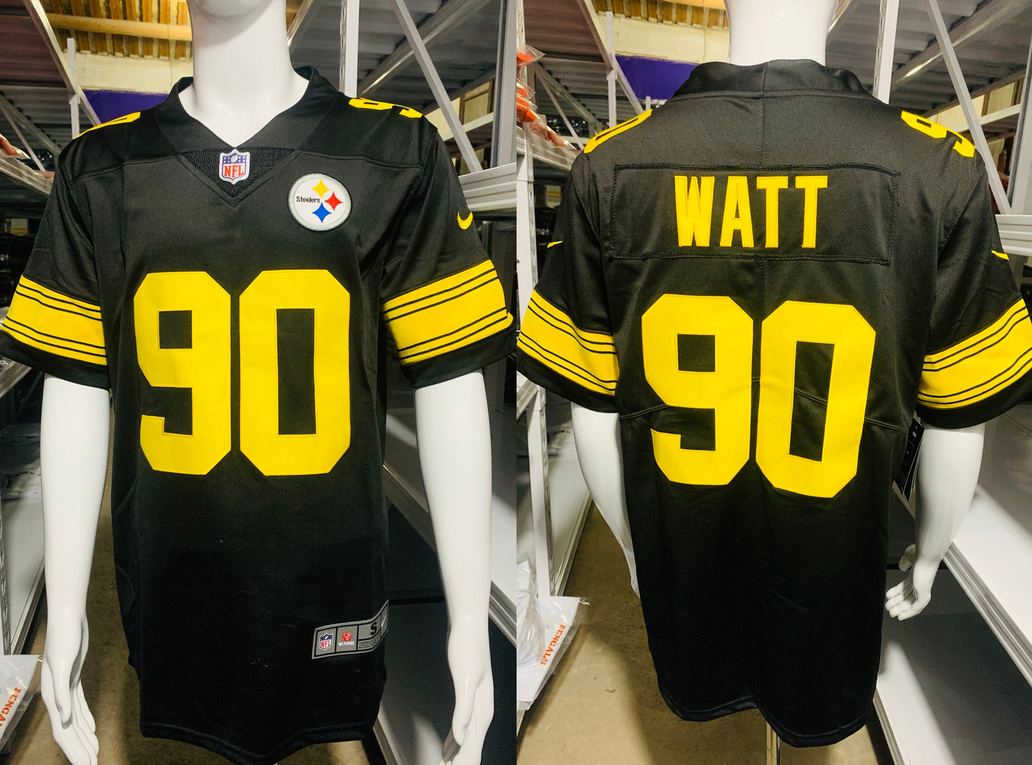 Pittsburgh Steelers American Football NFL Jersey - Watt, Wilson, Harris, Queen, Pickens, Fields, Trubisky, Pitzpatrick