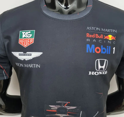 2022 Red Bull Black Team T-Shirt