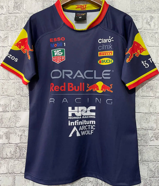 2022 Red Bull Navy Team T-Shirt - Max Verstappen #1