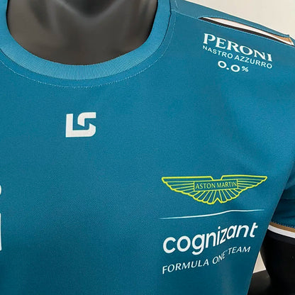 2023 Aston Martin Green Team T-Shirt