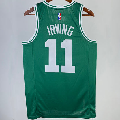 23/24 Celtics Green Jersey - Irving #11 (Hot Pressing)