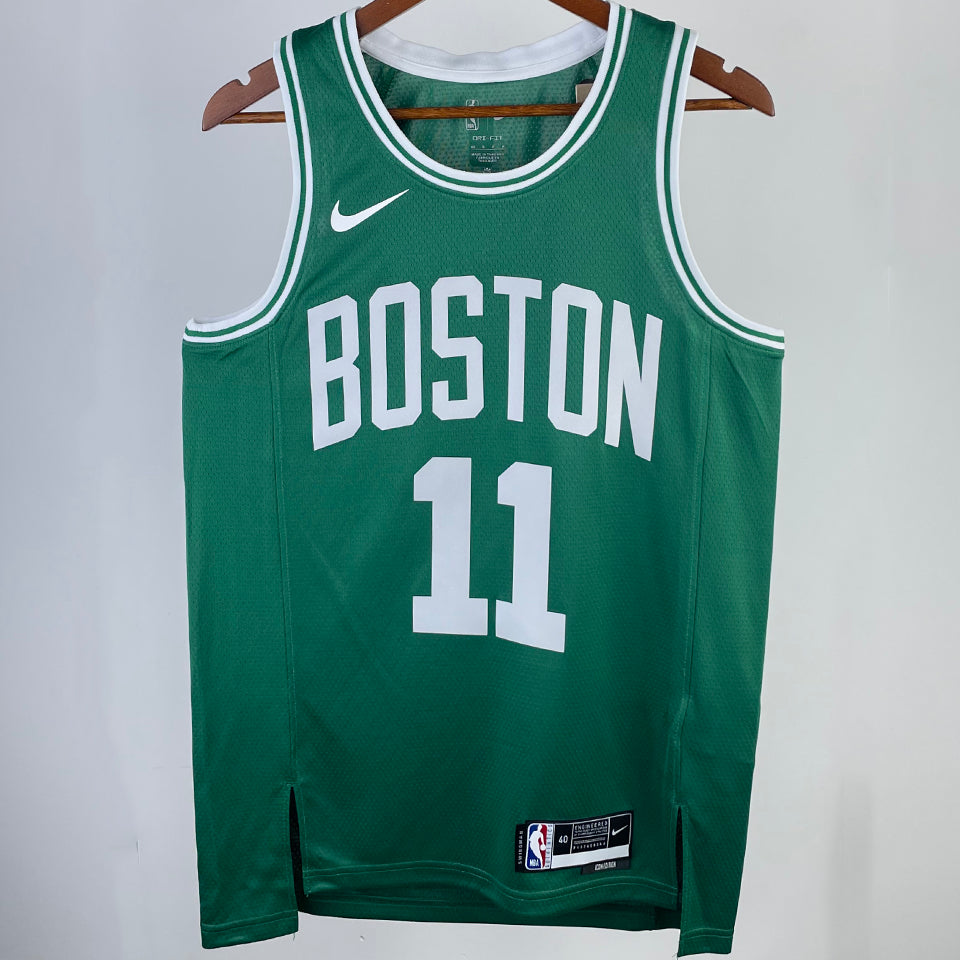 23/24 Celtics Green Jersey - Irving #11 (Hot Pressing)