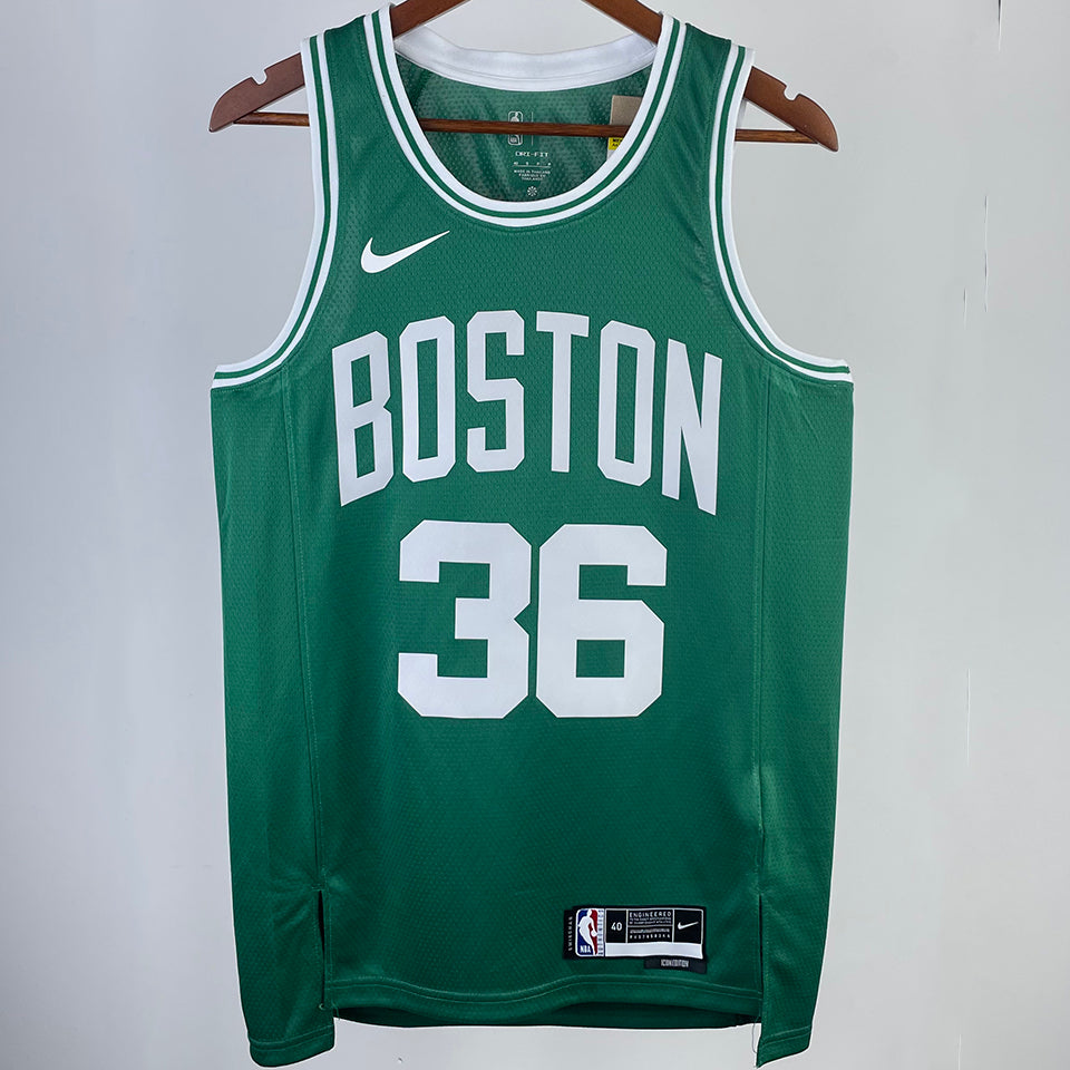 23/24 Celtics Green Jersey - Smart #36 (Hot Pressing)