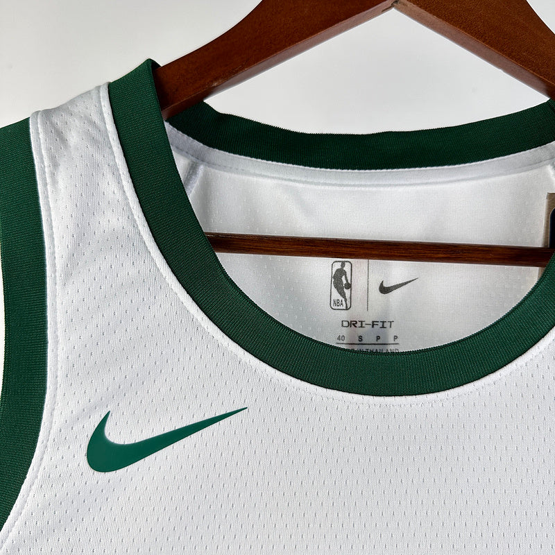 23/24 Celtics White City Edition Jersey - Holiday #4