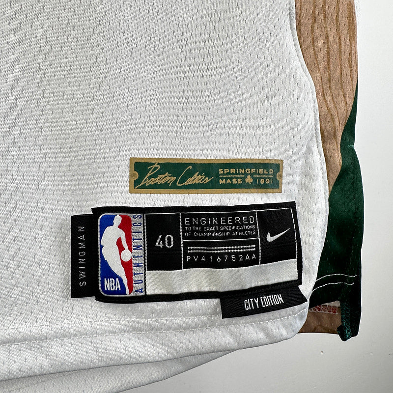 23/24 Celtics White City Edition Jersey - Holiday #4