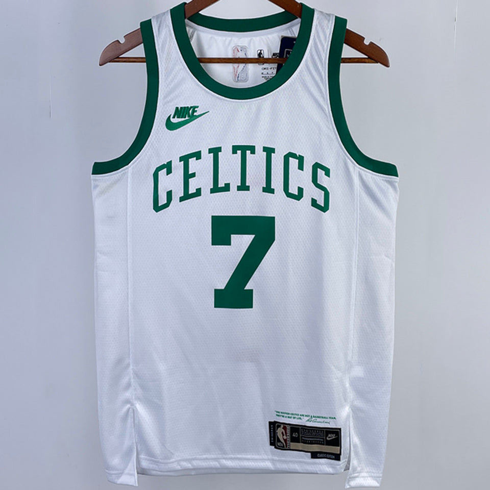 23/24 Celtics White Jersey - Brown #7