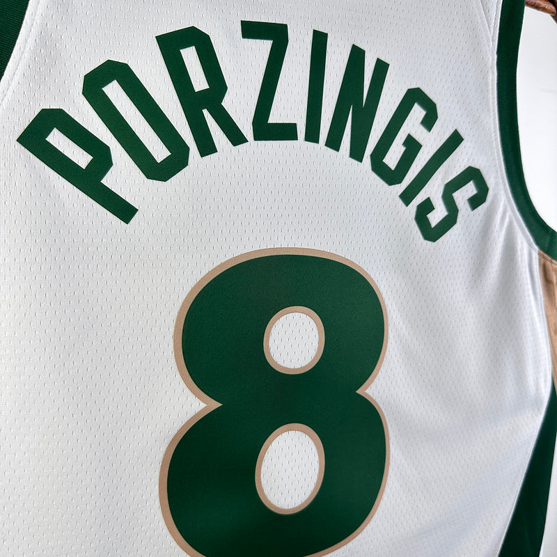 23/24 Celtics White City Edition Jersey - Poraigis #8