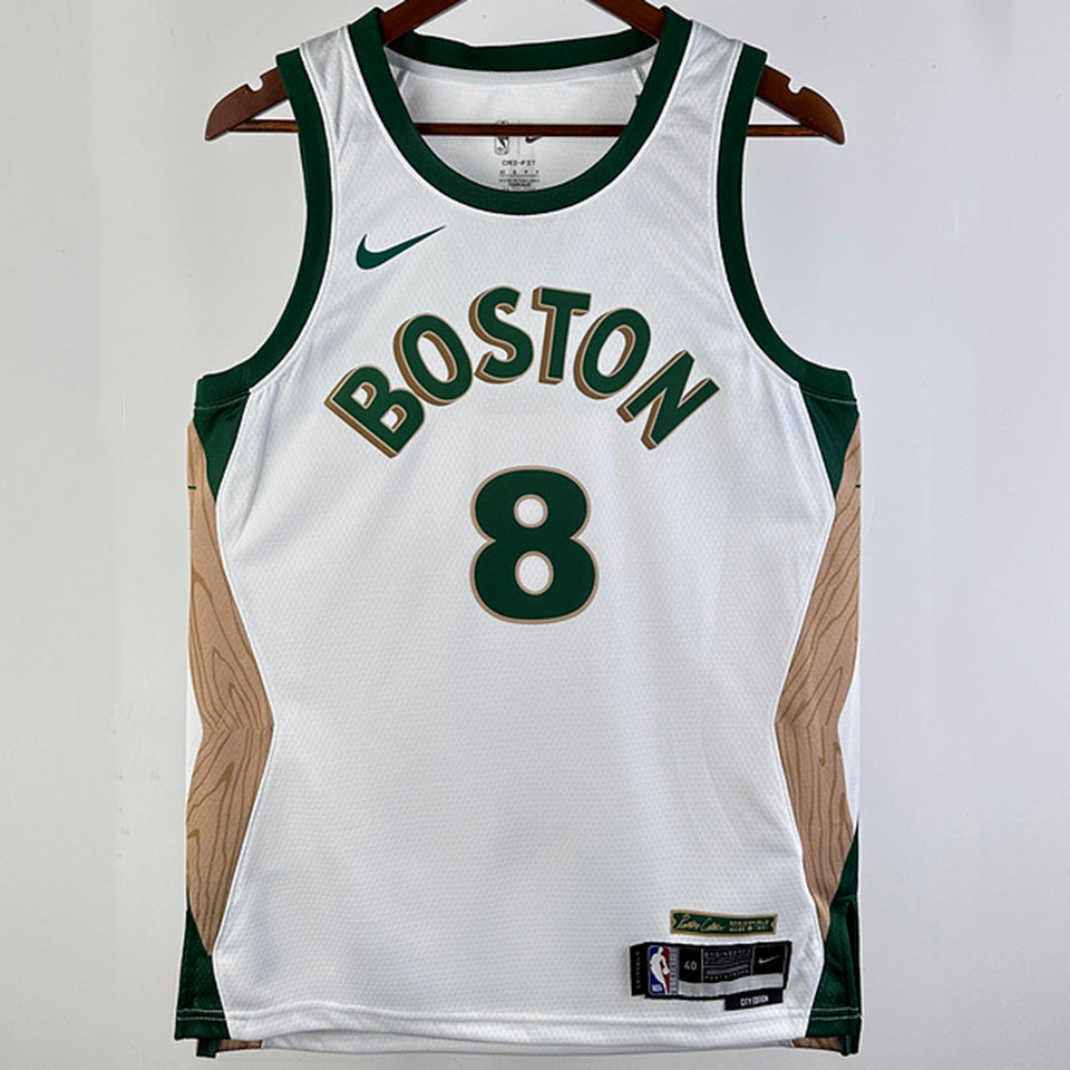 23/24 Celtics White City Edition Jersey - Poraigis #8