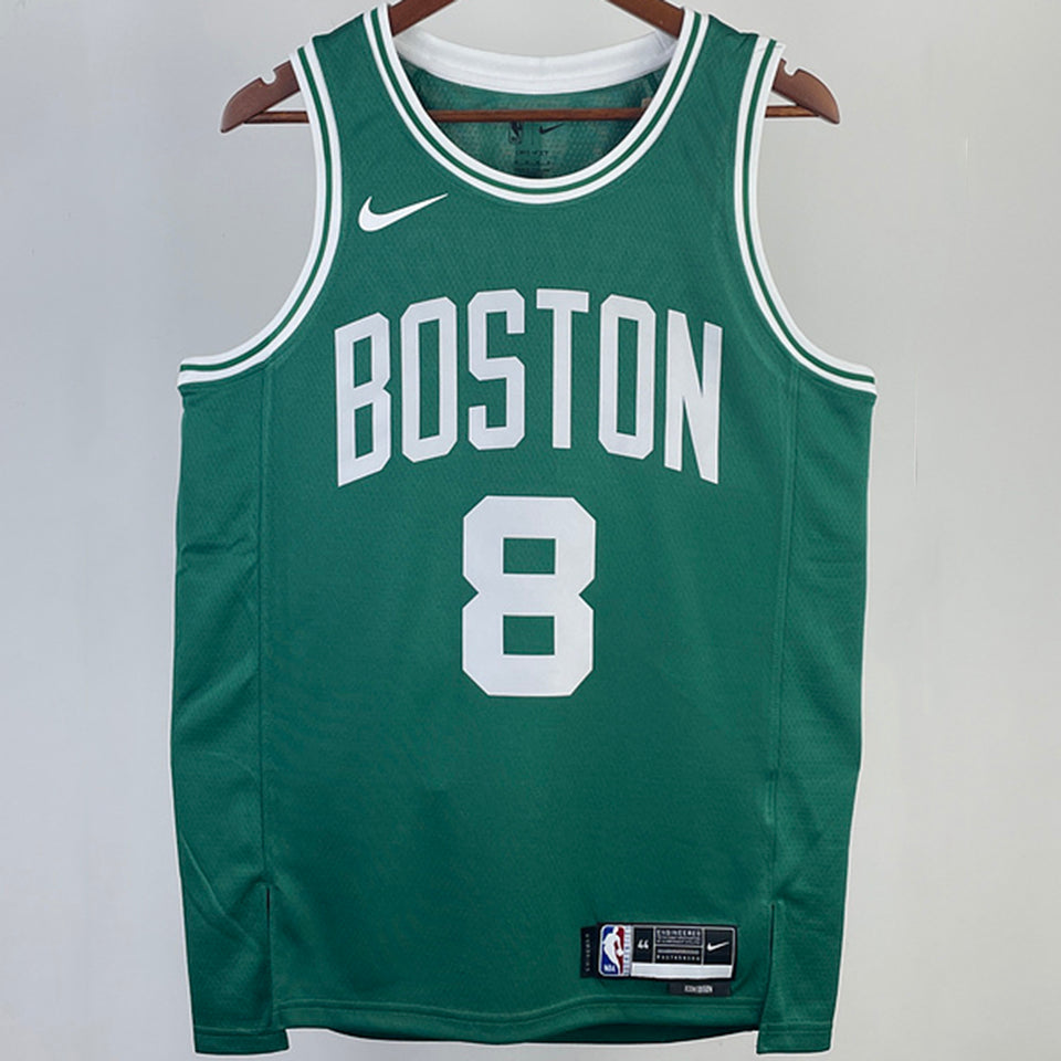 23/24 Celtics Green Jersey - Poraigis #8 (Hot Pressing)