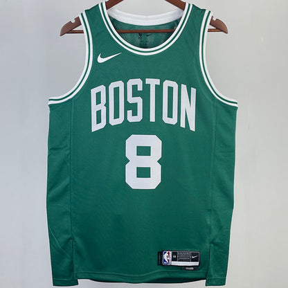 23/24 Celtics Green Jersey - Poraigis #8 (Hot Pressing)