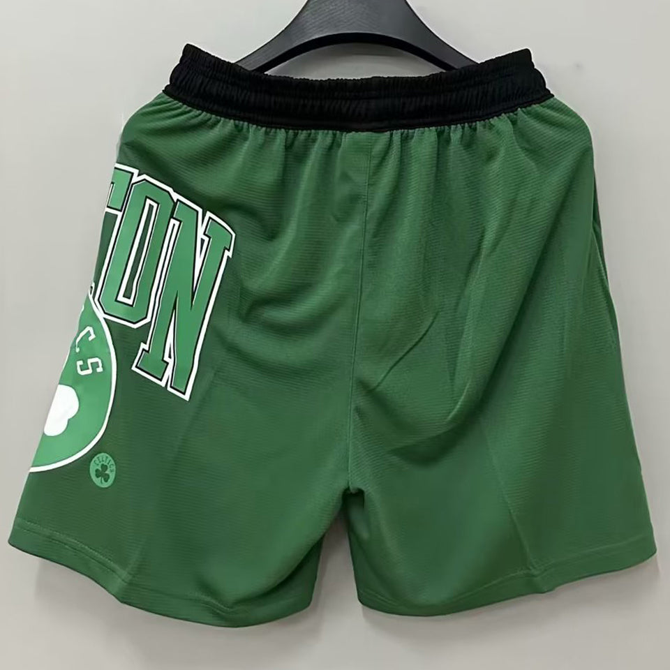 23/24 Celtics Green NBA Cotton Shorts